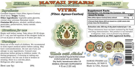 Hawaii Pharm Baya Casto Alcohol-Free Liquid Extract 2 Fl.Oz. 2 Pack