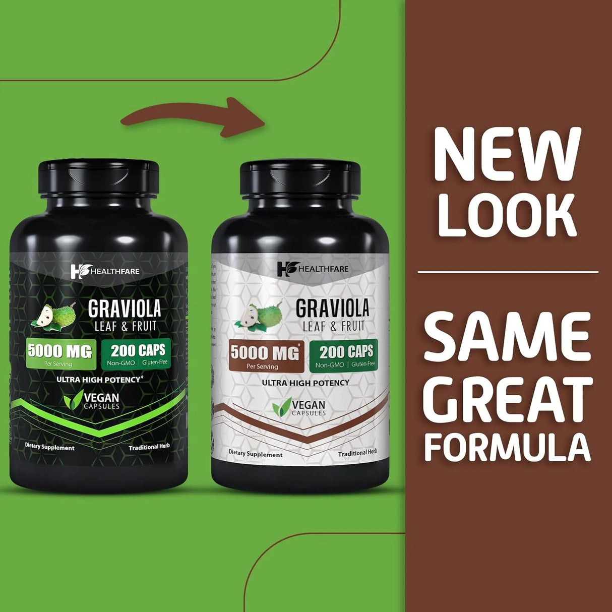 HEALTHFARE - Healthfare Graviola 5000Mg. 200 Capsulas 2 Pack - The Red Vitamin MX - Suplementos Alimenticios - {{ shop.shopifyCountryName }}