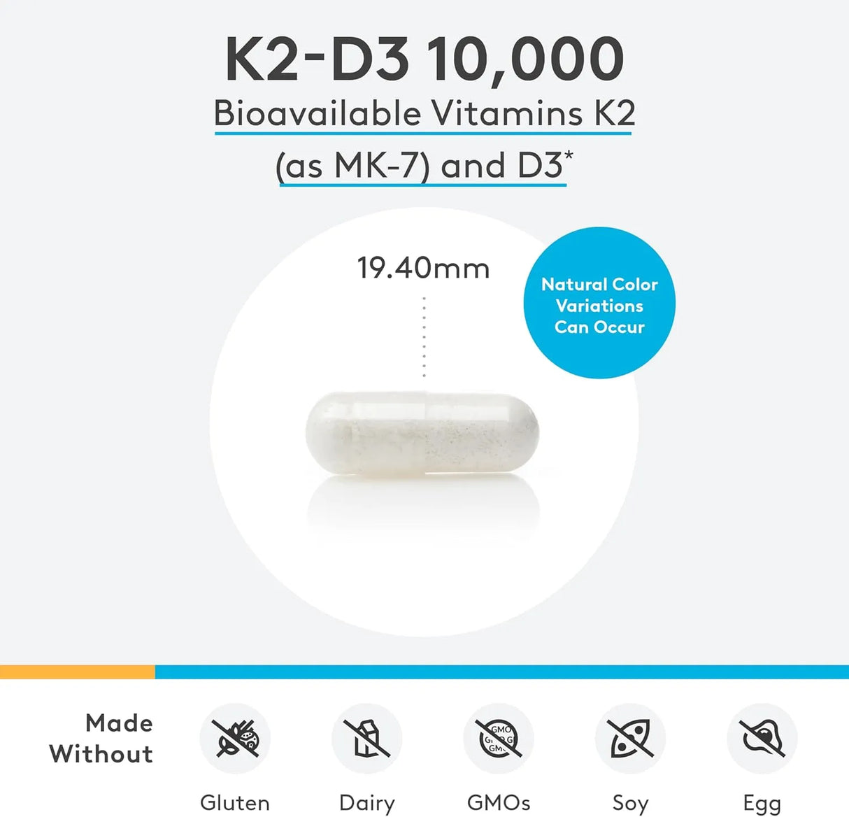 XYMOGEN - XYMOGEN K2-D3 10000 60 Capsulas - The Red Vitamin MX - Suplementos Alimenticios - {{ shop.shopifyCountryName }}