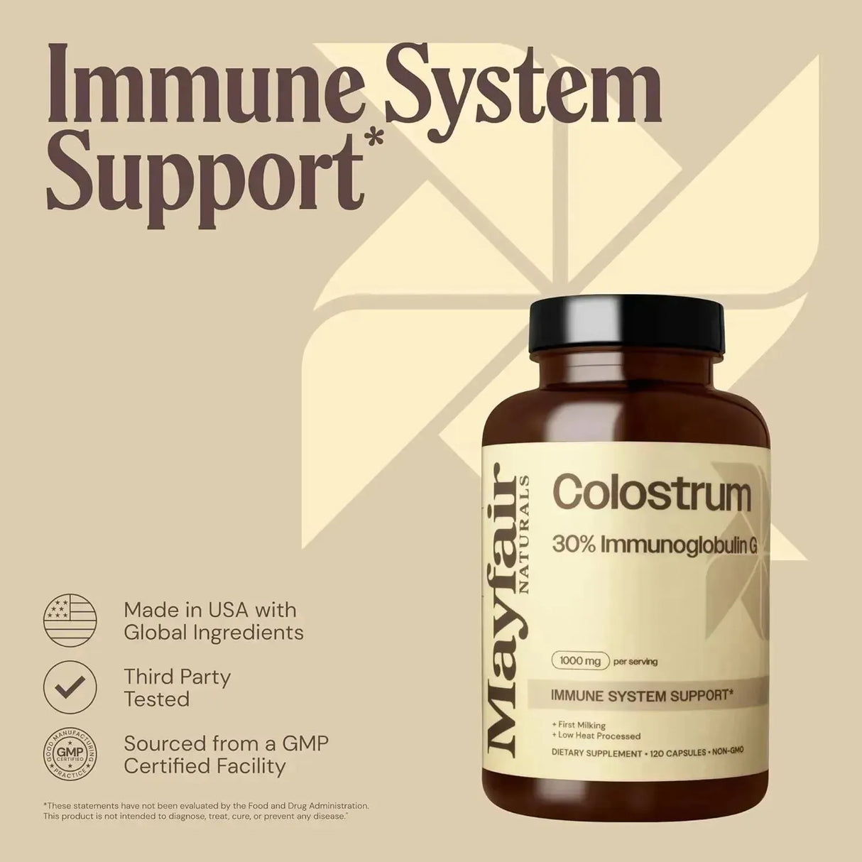 MAYFAIR - Mayfair Naturals Colostrum 30% IgG 120 Capsulas 2 Pack - The Red Vitamin MX - Suplementos Alimenticios - {{ shop.shopifyCountryName }}