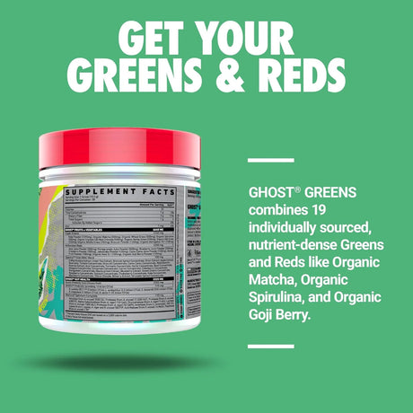 GHOST - GHOST Greens Powder 30 Servicios Guava Berry 315Gr. - The Red Vitamin MX - Suplementos Alimenticios - {{ shop.shopifyCountryName }}