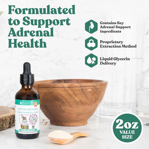 REJUVICA HEALTH - Rejuvica Health Active Adrenal Advanced Adrenal Support Tincture 2 Fl.Oz. - The Red Vitamin MX - Suplementos Alimenticios - {{ shop.shopifyCountryName }}