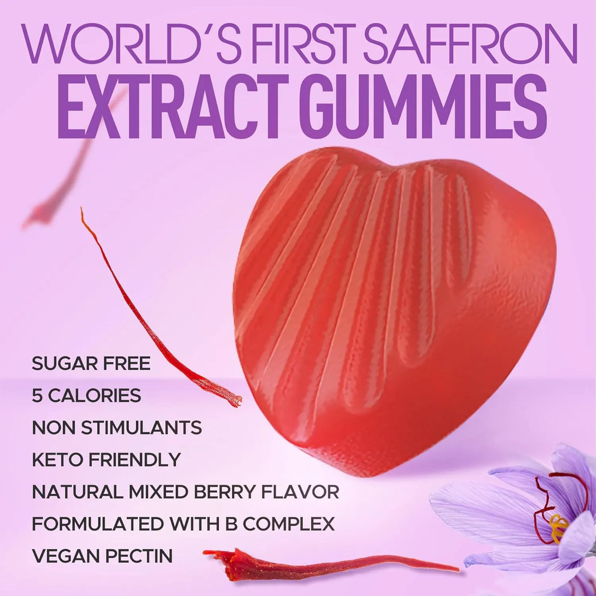 NEVISS - NEVISS Saffron Gummies 60 Gomitas 2 Pack - The Red Vitamin MX - Suplementos Alimenticios - {{ shop.shopifyCountryName }}