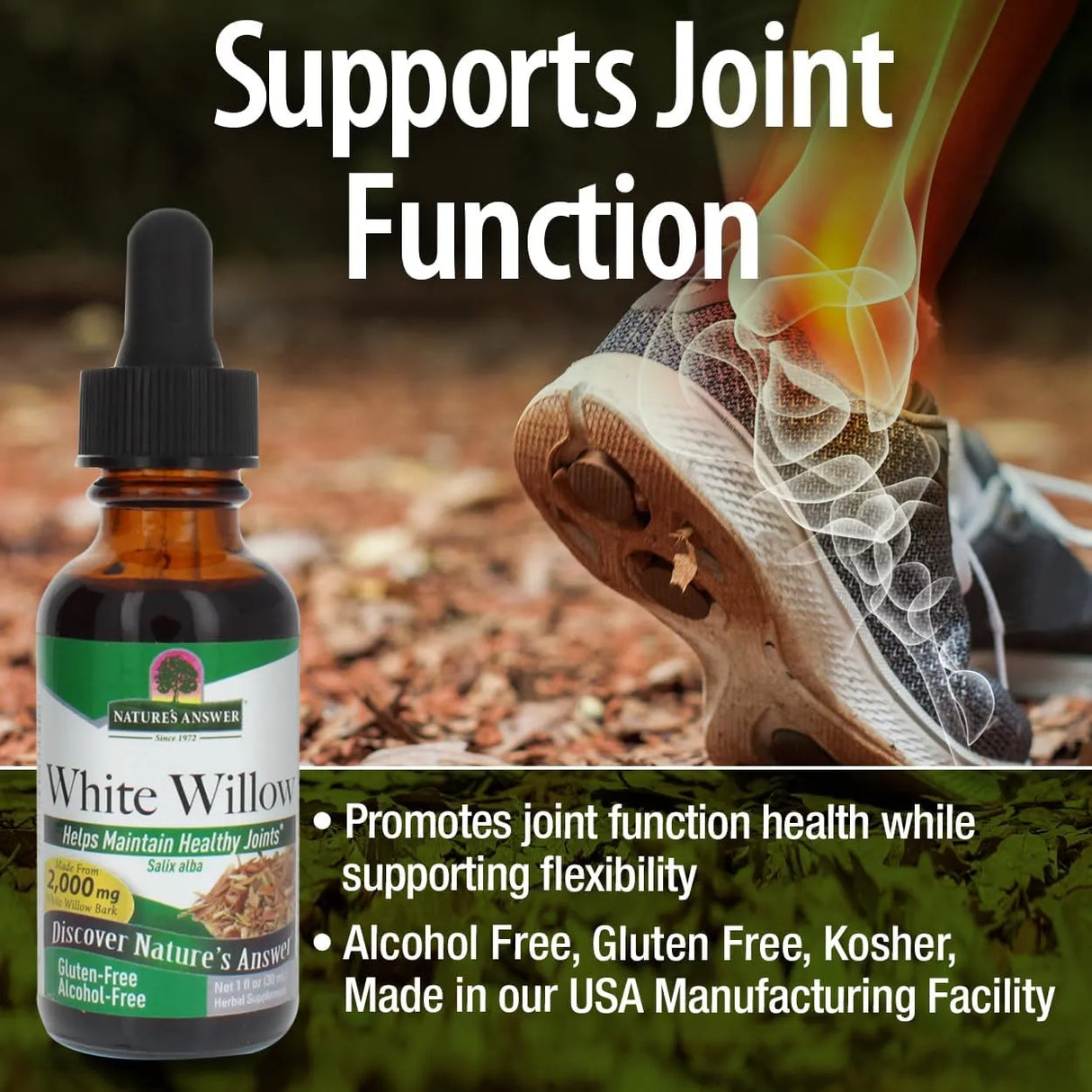 NATURE´S ANSWER - Natures Answer White Willow Bark Extract 1 Fl.Oz. - The Red Vitamin MX - Suplementos Alimenticios - {{ shop.shopifyCountryName }}