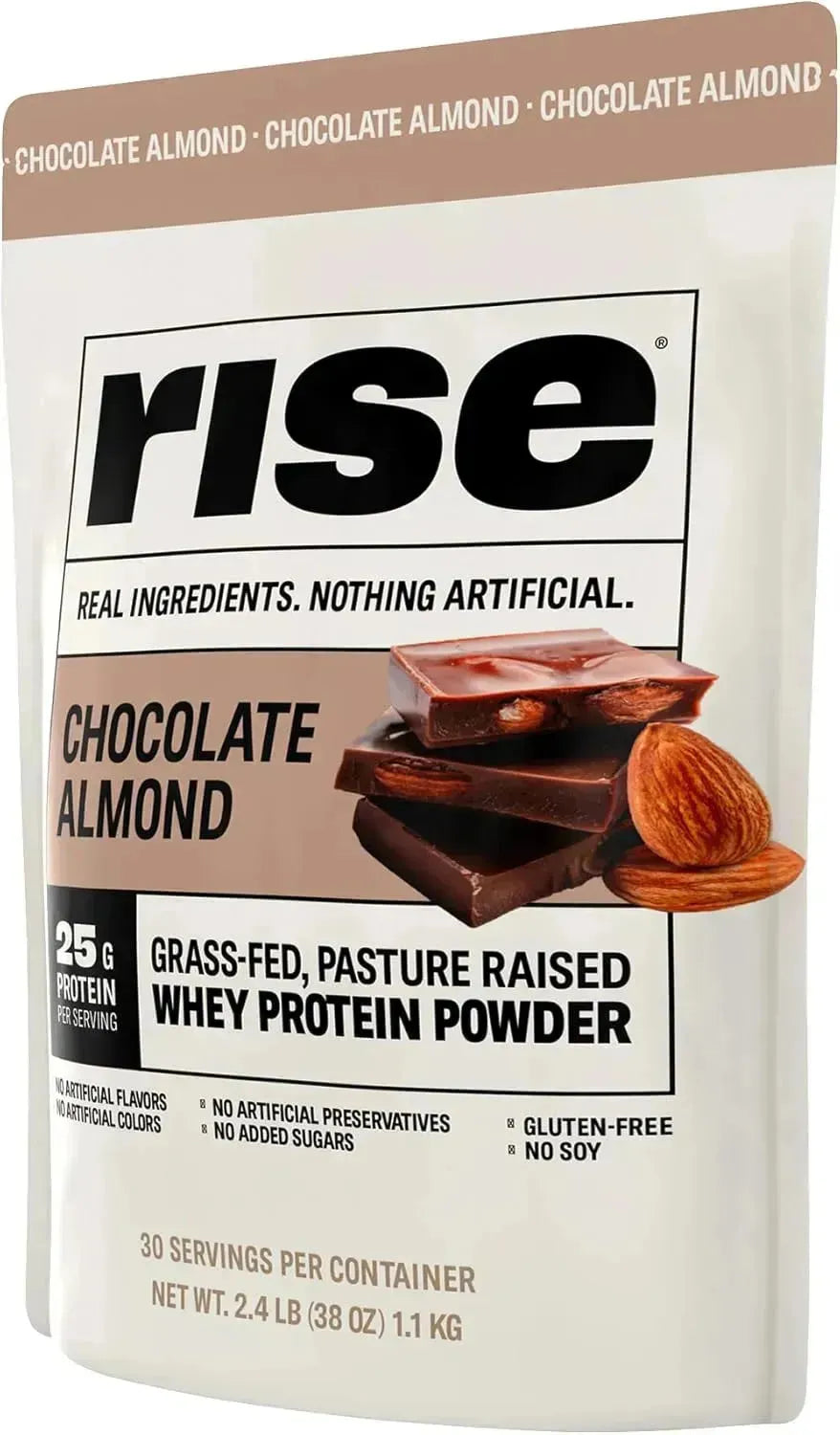 RISE - Rise Whey Protein Powder Grass Fed Chocolate Almond 1.1 Kg. - The Red Vitamin MX - Suplementos Alimenticios - {{ shop.shopifyCountryName }}