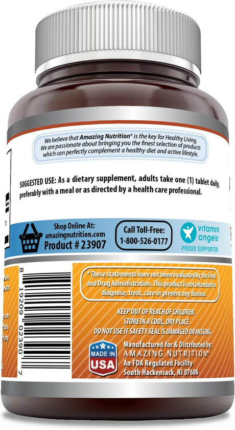 Amazing Formulas Vitamin B6 25Mg. 500 Tabletas