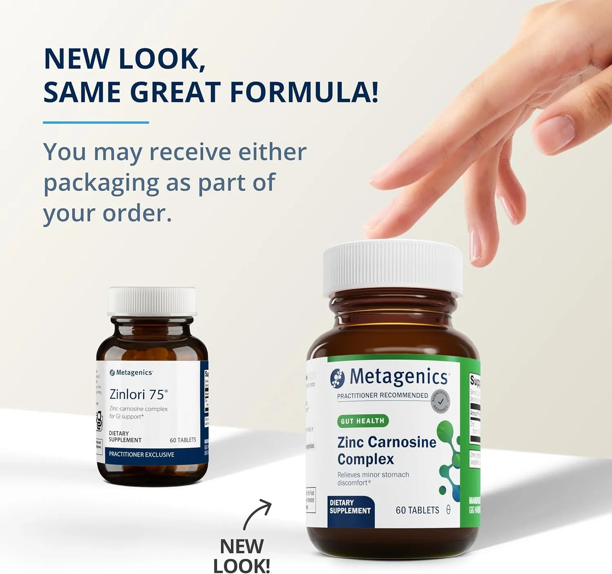 METAGENICS - Metagenics Zinc Carnosine Complex 60 Tabletas - The Red Vitamin MX - Suplementos Alimenticios - {{ shop.shopifyCountryName }}