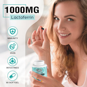 Pepeior Liposomal Lactoferrin 1000Mg. 60 Capsulas Blandas