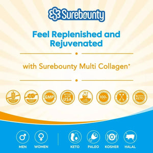 SUREBOUNTY - Surebounty Multi Collagen Powder 454Gr. - The Red Vitamin MX - Suplementos Alimenticios - {{ shop.shopifyCountryName }}