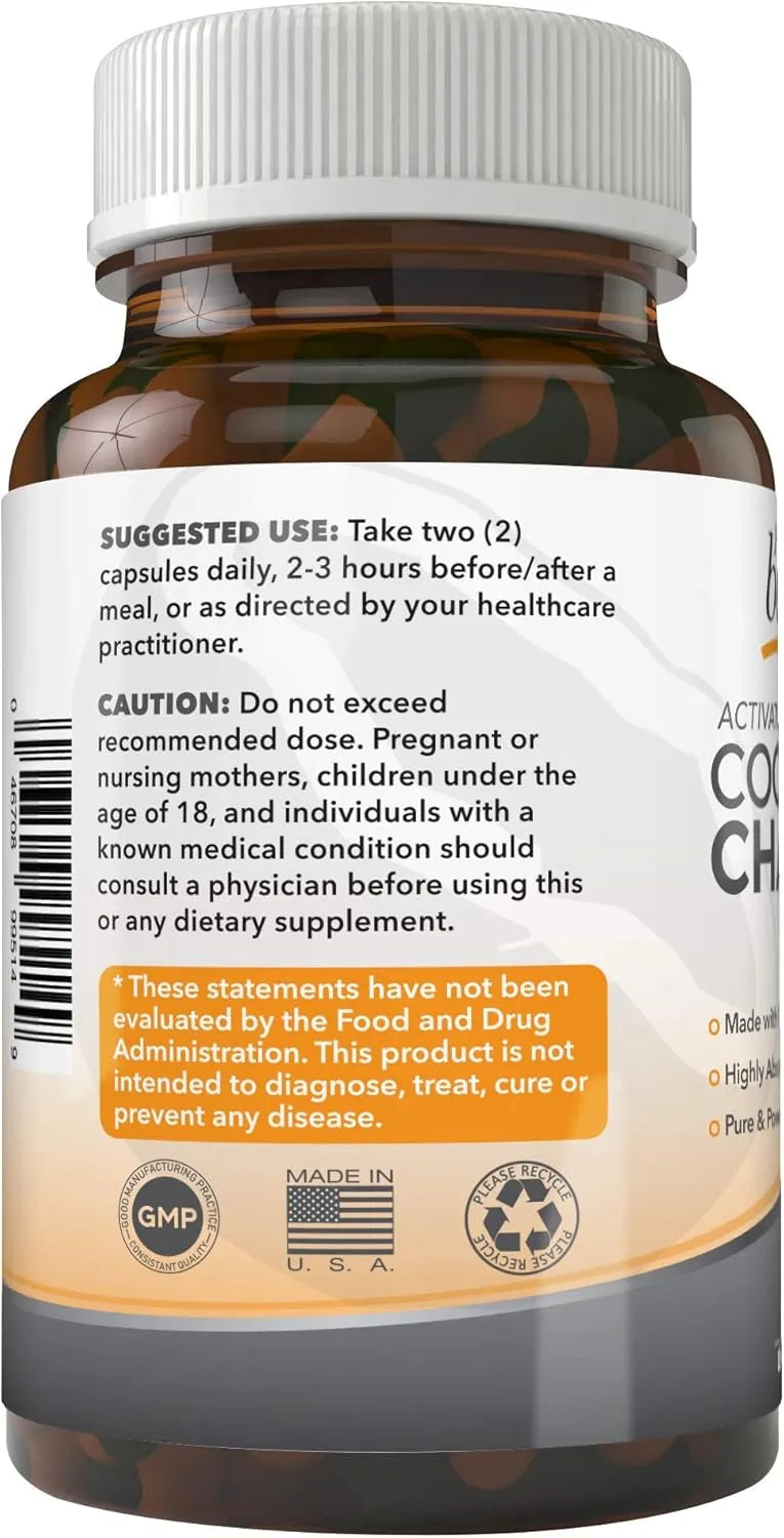 PURELY BENEFICIAL - PURELY beneficial Activated Coconut Charcoal 1200Mg. 180 Capsulas - The Red Vitamin MX - Suplementos Alimenticios - {{ shop.shopifyCountryName }}