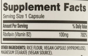 365 - 365 by Whole Foods Market Vitamin B2 100Mg. 100 Capsulas 2 Pack - The Red Vitamin MX - Suplementos Alimenticios - {{ shop.shopifyCountryName }}