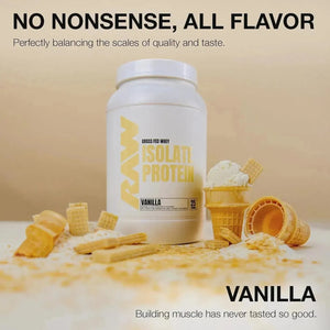 RAW - RAW Whey Isolate Protein Powder Vanilla 25 Servicios 740Gr. - The Red Vitamin MX - Suplementos Alimenticios - {{ shop.shopifyCountryName }}