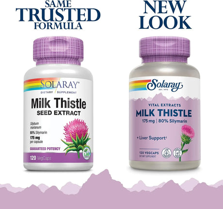SOLARAY - Solaray Milk Thistle Seed Extract 175Mg. 120 Capsulas - The Red Vitamin MX - Suplementos Alimenticios - {{ shop.shopifyCountryName }}