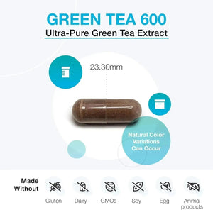 XYMOGEN - XYMOGEN Green Tea 600 Ultra Pure Green Tea Extract 60 Capsulas - The Red Vitamin MX - Suplementos Alimenticios - {{ shop.shopifyCountryName }}