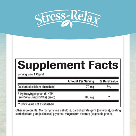 Natural Factors Stress-Relax 5-HTP 100Mg. 120 Tabletas