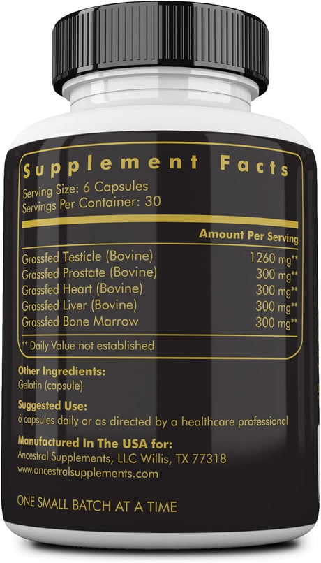 Ancestral Supplements Mofo 180 Capsulas