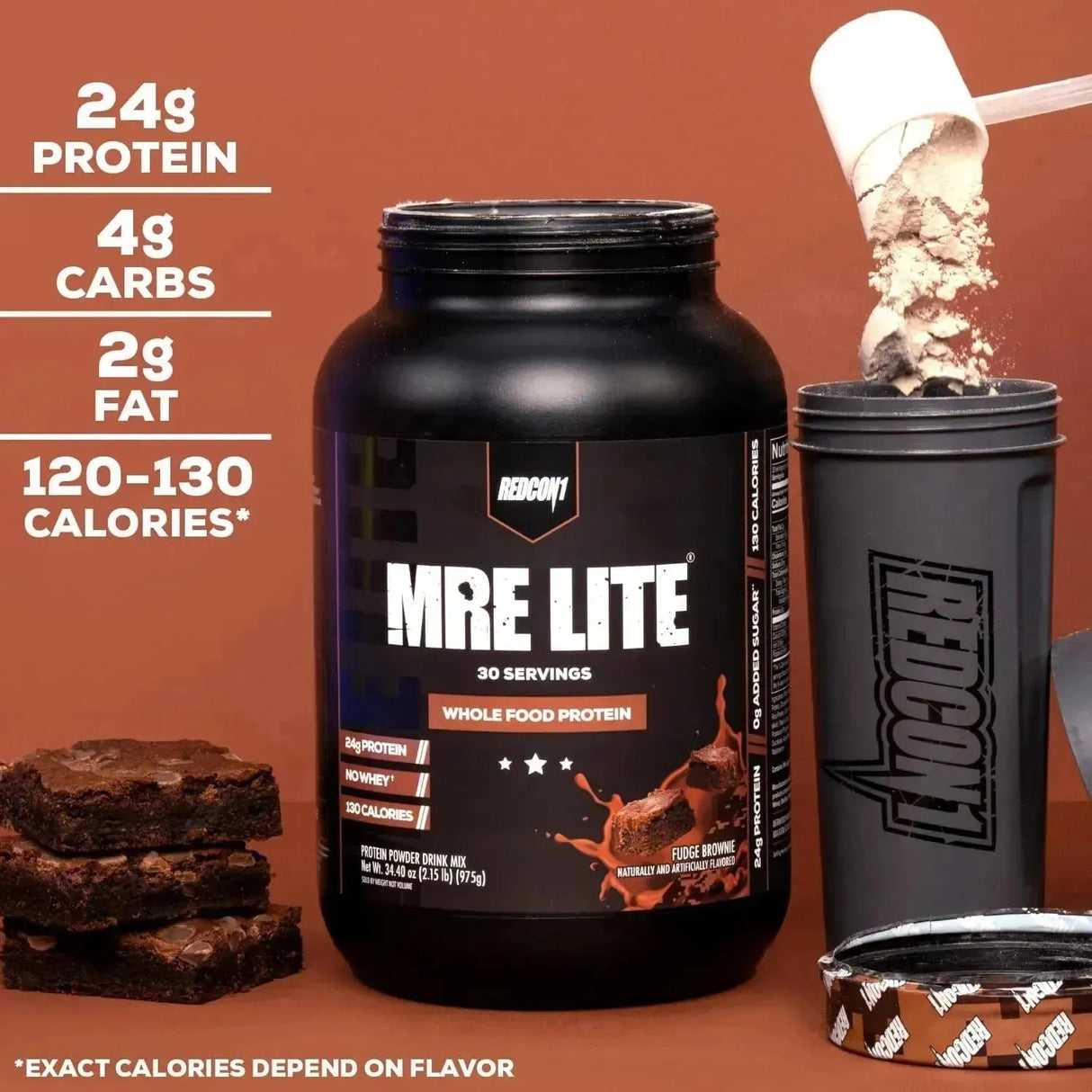 REDCON1 - REDCON1 MRE Lite Whole Food Protein Powder Cookies N' Cream 30 Servicios - The Red Vitamin MX - Suplementos Alimenticios - {{ shop.shopifyCountryName }}