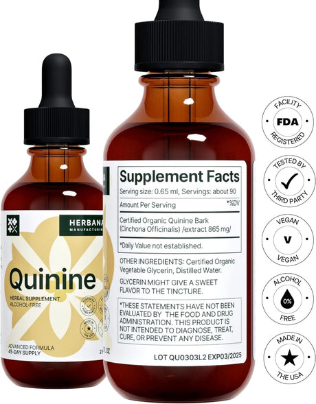 Herbana Quinine Liquid Extract 2 Fl.Oz.