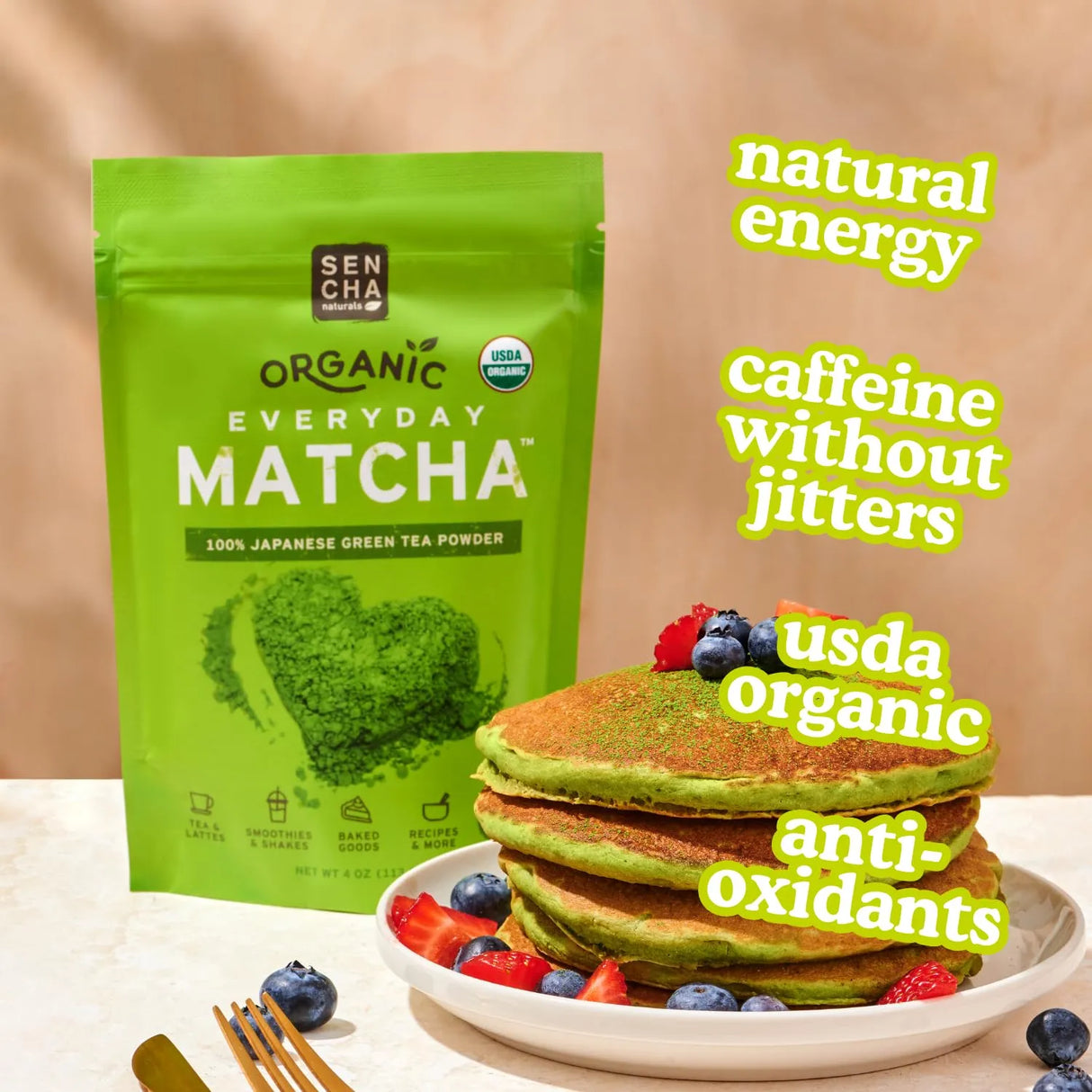 SEN CHA NATURALS - SEN CHA Naturals Organic Matcha Powder 340Gr. - The Red Vitamin MX - Suplementos Alimenticios - {{ shop.shopifyCountryName }}