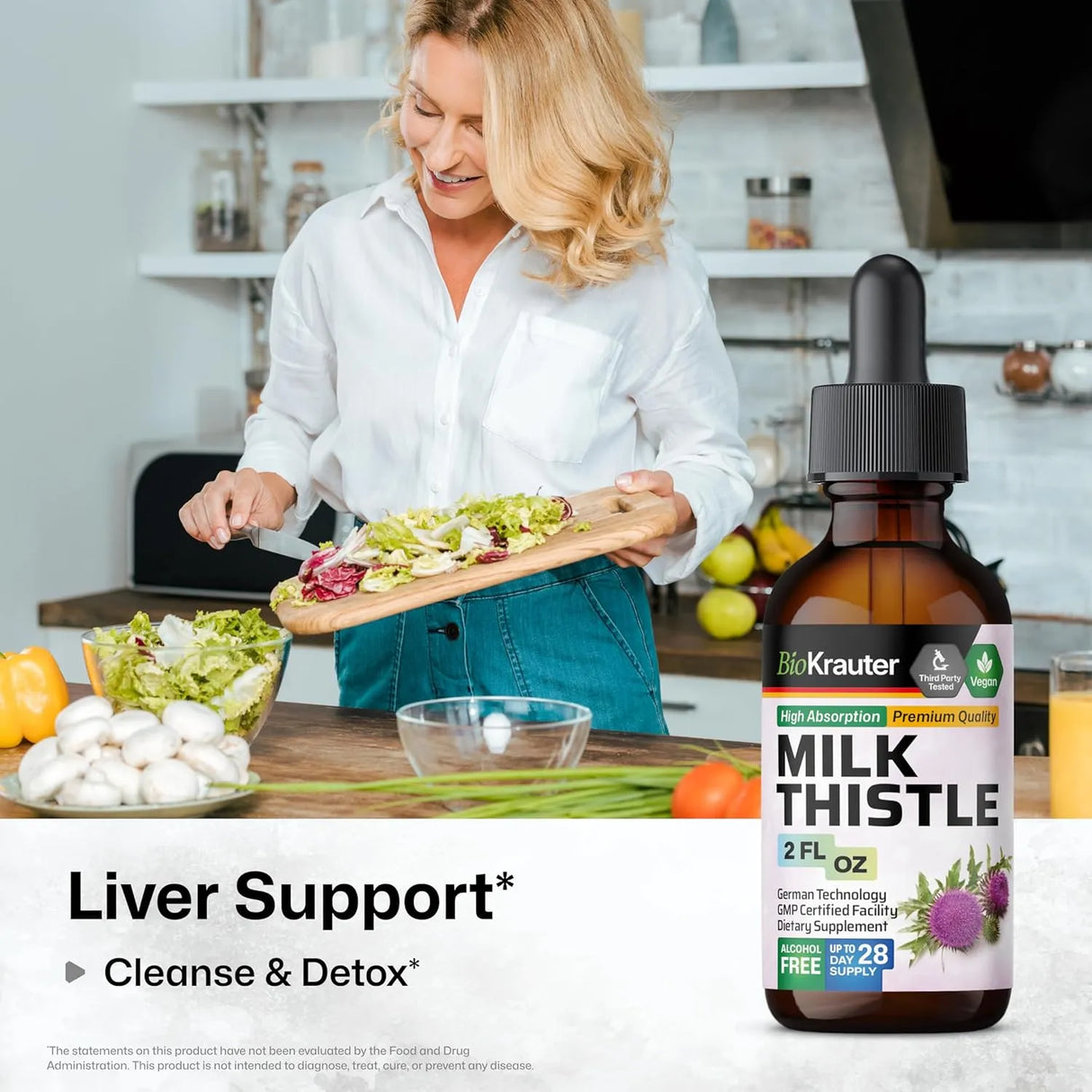 BIOKRAUTER - BIO KRAUTER Milk Thistle Liquid Drops 2 Fl.Oz. - The Red Vitamin MX - Suplementos Alimenticios - {{ shop.shopifyCountryName }}