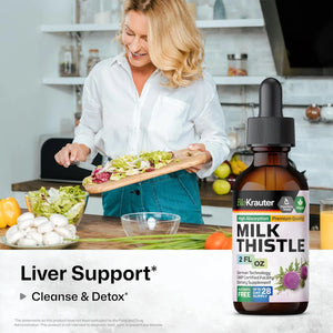 BIOKRAUTER - BIO KRAUTER Milk Thistle Liquid Drops 2 Fl.Oz. - The Red Vitamin MX - Suplementos Alimenticios - {{ shop.shopifyCountryName }}
