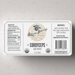 HODGINS HARVEST - Hodgins Harvest Organic Cordyceps Tincture 2 Fl.Oz. - The Red Vitamin MX - Suplementos Alimenticios - {{ shop.shopifyCountryName }}