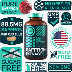 Wild Fuel Saffron Extract 60 Capsulas