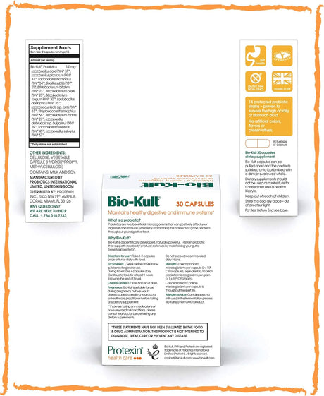 Bio-Kult Gut Health Probiotics 30 Capsulas