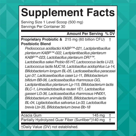 MaryRuth's 3-in-1 Gas & Bloat Probiotics Powder 15Gr.