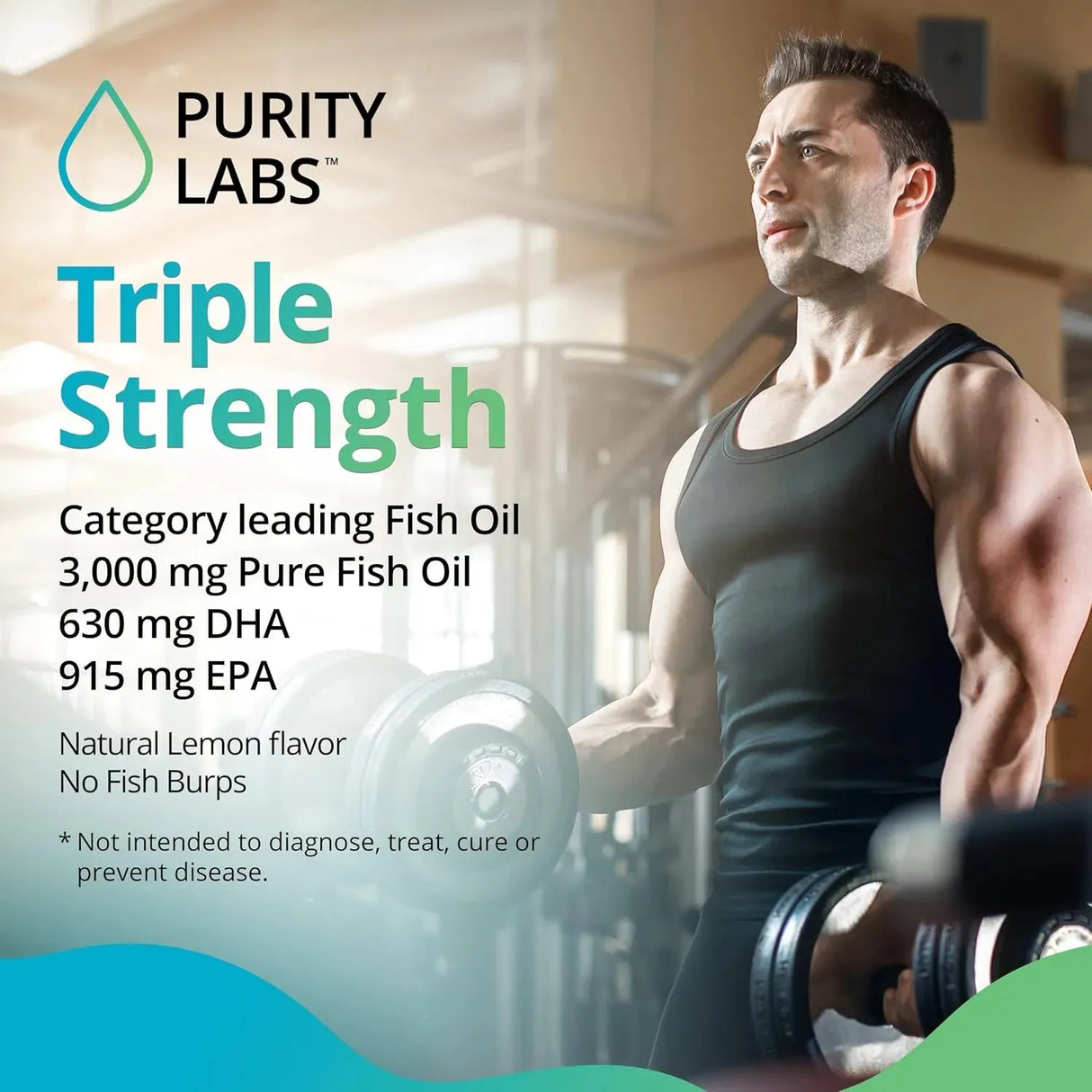 PURITY LABS - Purity Labs Omega 3 Fish Oil 3000Mg. 180 Capsulas Blandas - The Red Vitamin MX - Suplementos Alimenticios - {{ shop.shopifyCountryName }}