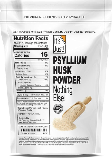 It's Just! Psyllium Husk Powder 680Gr.