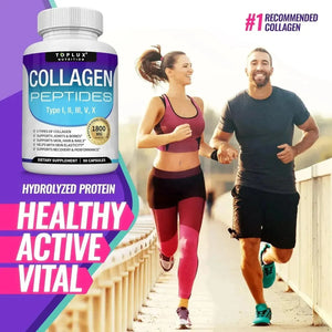 TOPLUX - Toplux Multi Collagen Peptides 1800Mg. 90 Capsulas 2 Pack - The Red Vitamin MX - Suplementos Alimenticios - {{ shop.shopifyCountryName }}