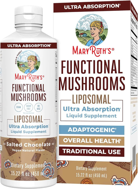 MARY RUTH ORGANICS - MaryRuth Organics Functional Mushrooms 450Ml. - The Red Vitamin MX - Suplementos Alimenticios - {{ shop.shopifyCountryName }}