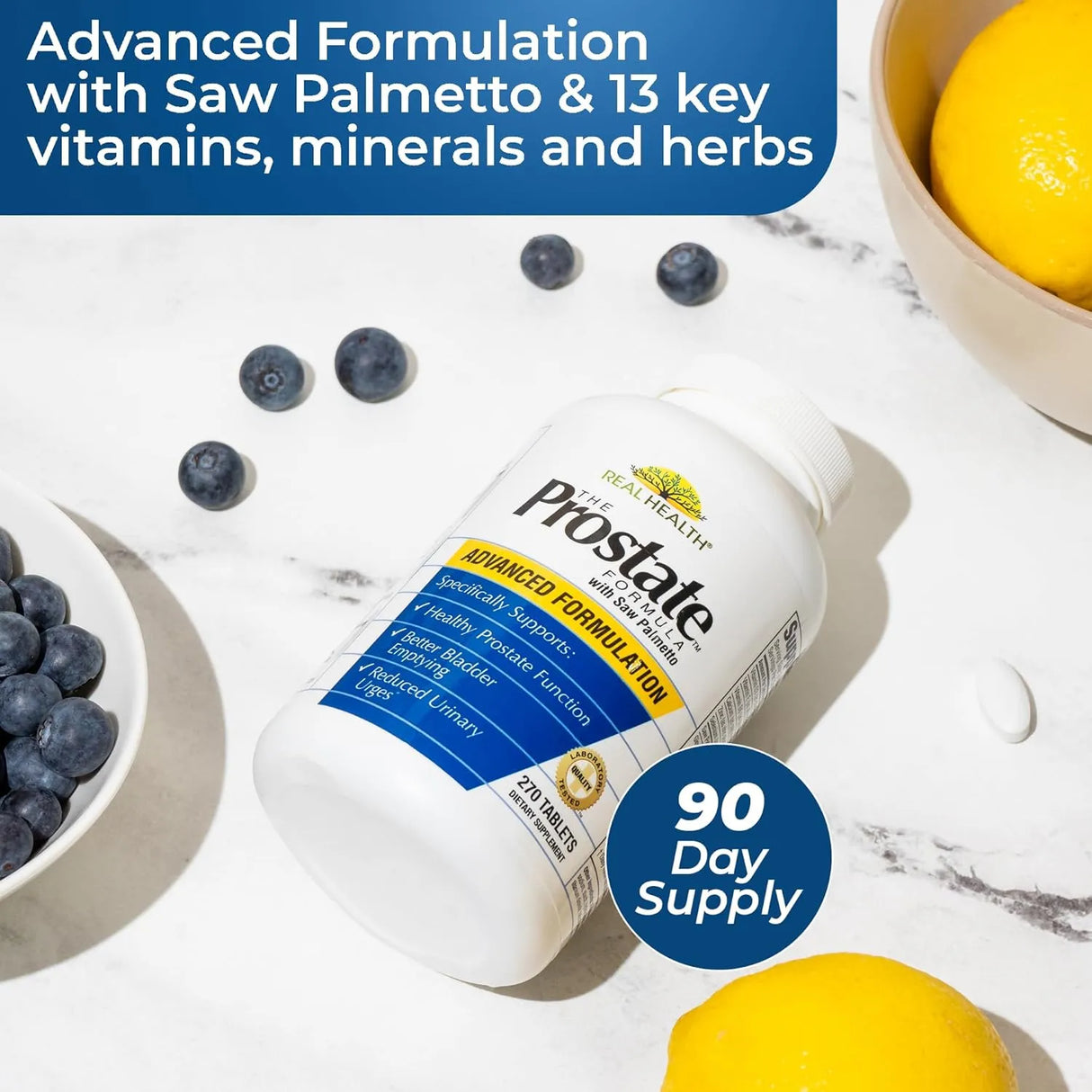 REAL HEALTH - Real Health The Prostate Formula 270 Tabletas - The Red Vitamin MX - Suplementos Alimenticios - {{ shop.shopifyCountryName }}