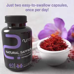 Nutra Simple Saffron 177Mg. 60 Capsulas