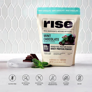 RISE - Rise Whey Protein Powder Grass Fed Mint Chocolate 1.1 Kg. - The Red Vitamin MX - Suplementos Alimenticios - {{ shop.shopifyCountryName }}