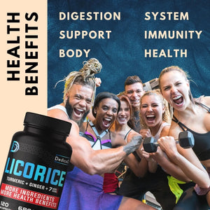 DEDICAD - DEDICAD Licorice Root 120 Capsulas - The Red Vitamin MX - Suplementos Alimenticios - {{ shop.shopifyCountryName }}