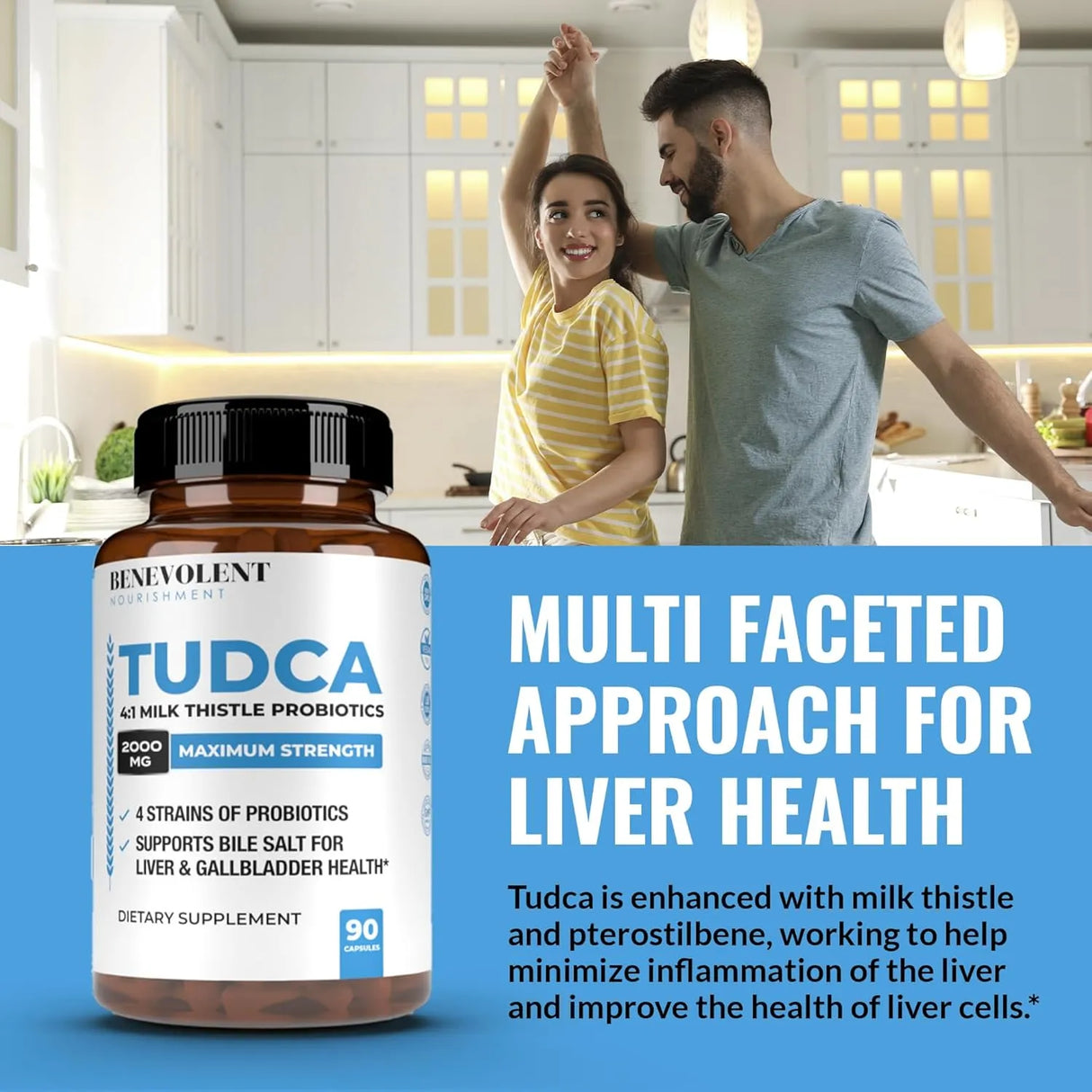 BENEVOLENT NOURISHMENT - Benevolent Nourishment TUDCA 2000Mg. 90 Capsulas - The Red Vitamin MX - Suplementos Alimenticios - {{ shop.shopifyCountryName }}