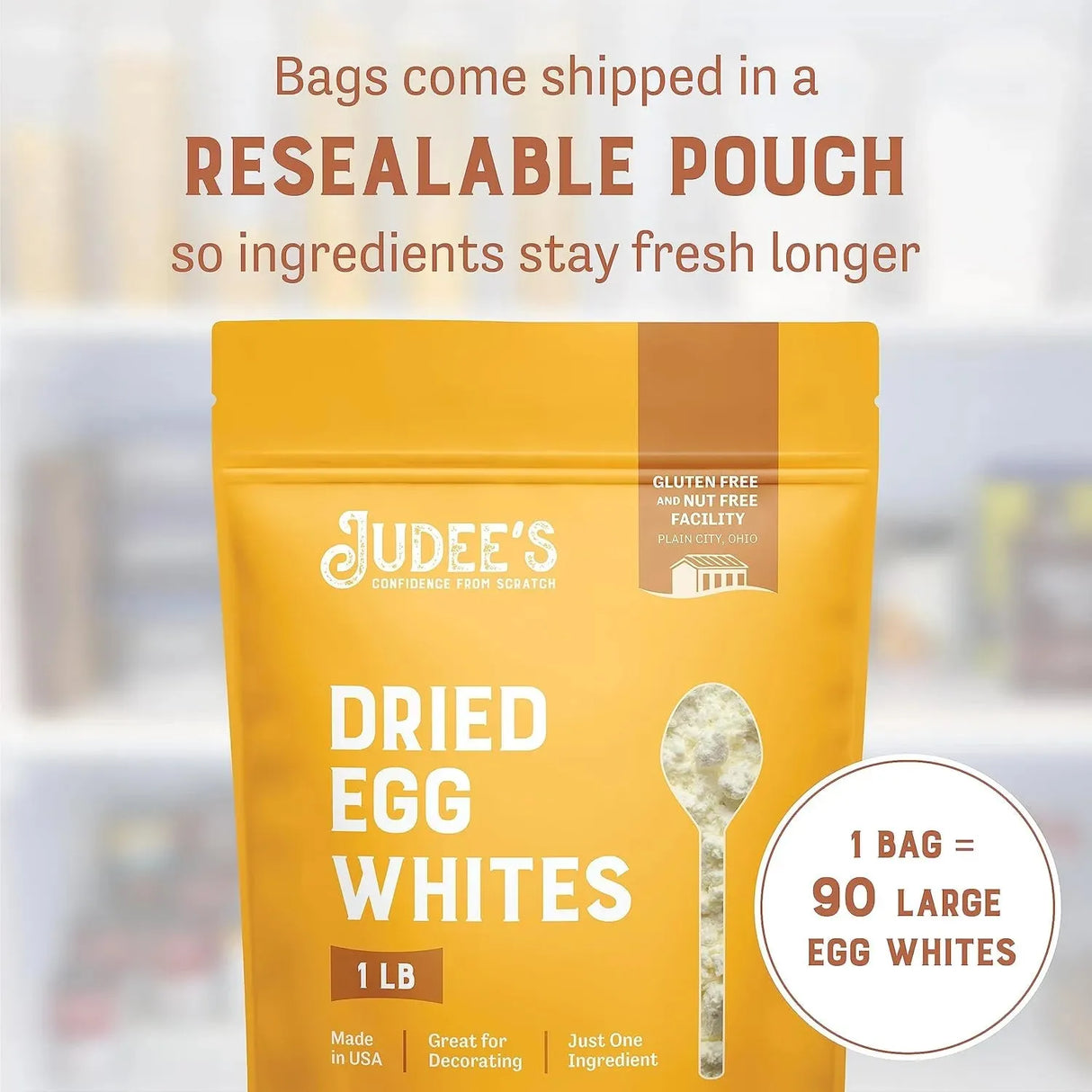 JUDEE'S - Judee’s Dried Egg White Protein Powder 453Gr. - The Red Vitamin MX - Suplementos Alimenticios - {{ shop.shopifyCountryName }}