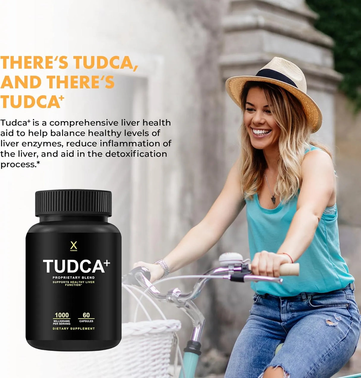 HUMANX - HUMANX TUDCA+ 1000Mg. 60 Capsulas - The Red Vitamin MX - Suplementos Alimenticios - {{ shop.shopifyCountryName }}