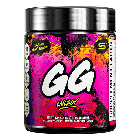 Gamer Supps GG Energy Gaming Energy and Nootropic Blend 160Gr.