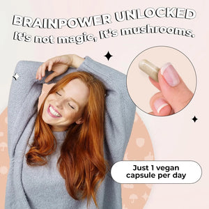FUTURE KIND - Future Kind Vegan Lion’s Mane Mushroom Complex 30 Capsulas - The Red Vitamin MX - Suplementos Alimenticios - {{ shop.shopifyCountryName }}