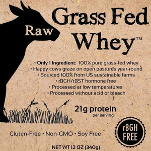 RAW ORGANIC WHEY - Raw Organic Whey Raw Grass Fed Whey 340Gr. - The Red Vitamin MX - Suplementos Alimenticios - {{ shop.shopifyCountryName }}