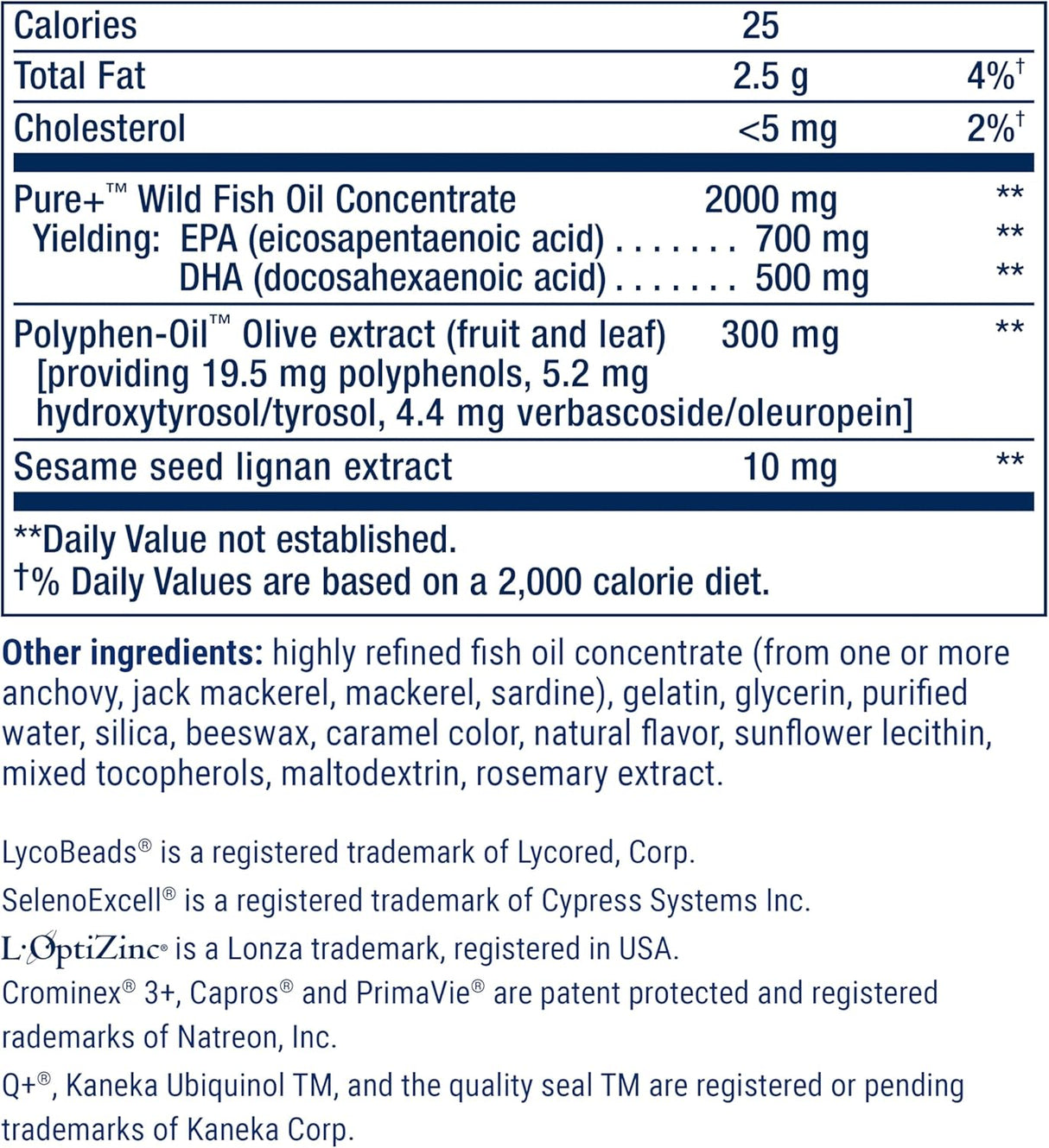 Life Extension Comprehensive Nutrient Packs 30 Paquetes