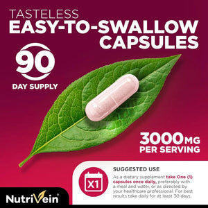 NUTRIVEIN - Nutrivein Tart Cherry 3000Mg. 90 Capsulas - The Red Vitamin MX - Suplementos Alimenticios - {{ shop.shopifyCountryName }}