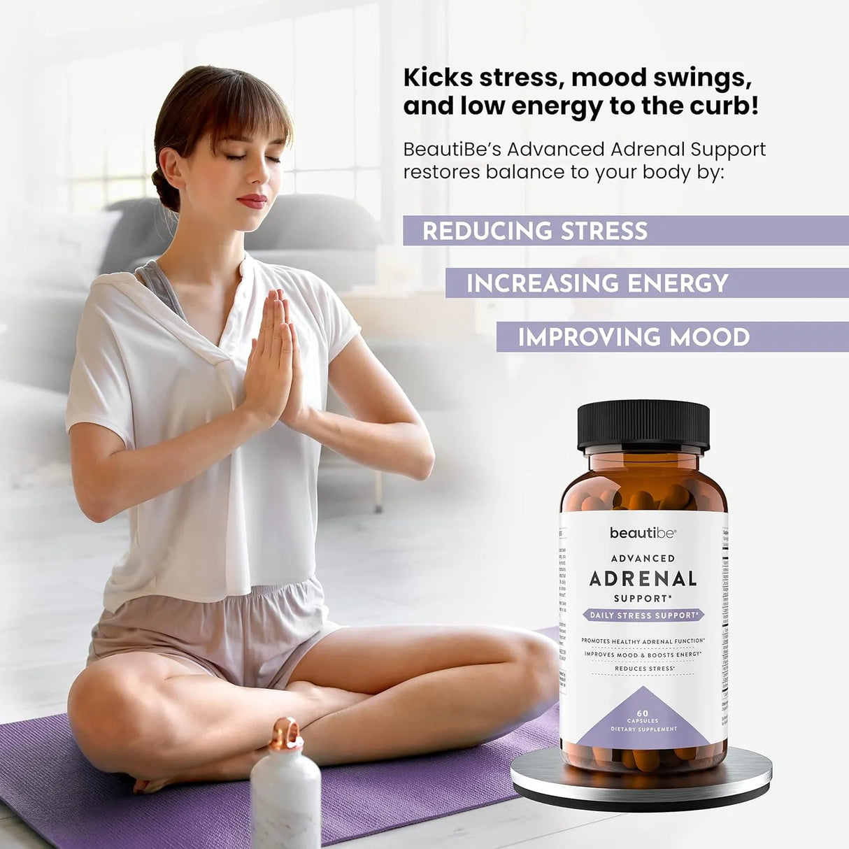 BEAUTIBE - BeautiBe Adrenal Support 60 Capsulas - The Red Vitamin MX - Suplementos Alimenticios - {{ shop.shopifyCountryName }}