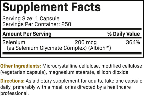 Futurebiotics Selenium 200mcg 250 Capsulas