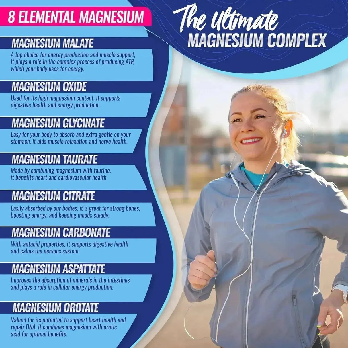 TOPLUX - Toplux Magnesium Complex 1000Mg. 90 Capsulas - The Red Vitamin MX - Suplementos Alimenticios - {{ shop.shopifyCountryName }}