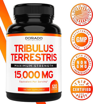 Dorado Nutrition Tribulus Terrestris 1500Mg. 120 Capsulas