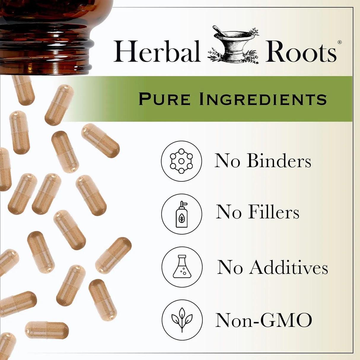 HERBAL ROOTS - Herbal Roots Organic Mushrooms 60 Capsulas - The Red Vitamin MX - Suplementos Alimenticios - {{ shop.shopifyCountryName }}